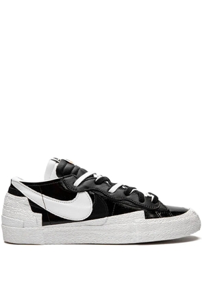 Nike x sacai Blazer Low 'Black Patent Leather' sneakers