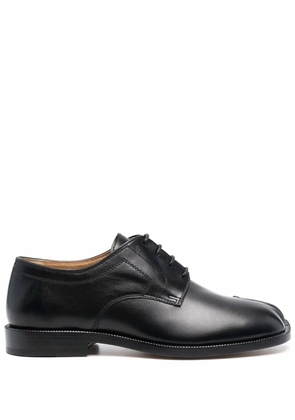 Maison Margiela Tabi lace-up leather brogues - Black
