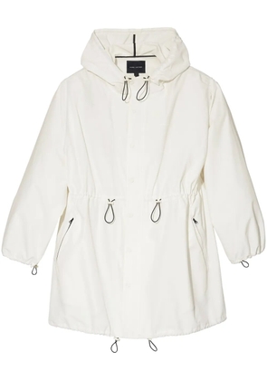 Marc Jacobs Balloon drawstring-fastening parka - White