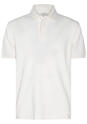 Tod's logo-embroidered polo shirt - White