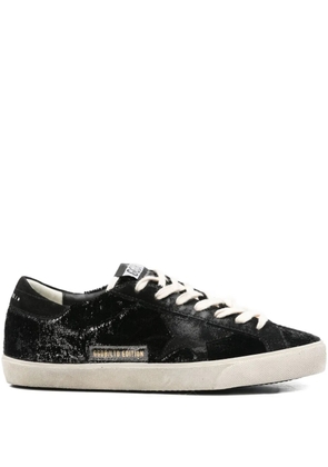Golden Goose Super Star velvet sneakers - Black