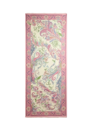 ETRO paisley-pattern scarf - Pink