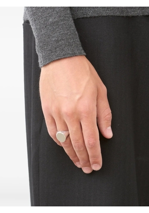 Maison Margiela Chevaliere signet ring - Silver