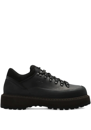 Diemme Cornaro lace-up platform hiking sneakers - Black