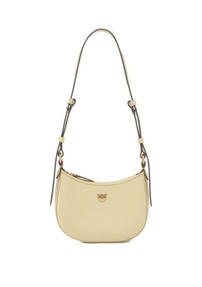 PINKO logo-plaque shoulder bag - Neutrals