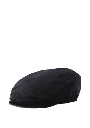 Dolce & Gabbana corduroy flat-top cap - Black
