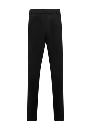Moncler logo-patch trousers - Black