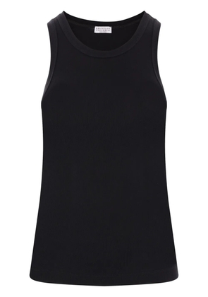 Brunello Cucinelli Monili-chain tank top - Black