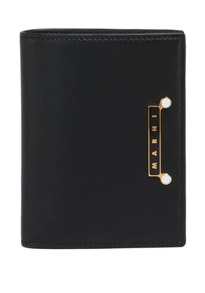 Marni leather bifold wallet - Black