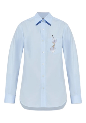 Moschino pocket detail shirt - Blue