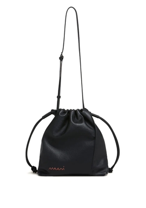 Marni leather shoulder bag - Black