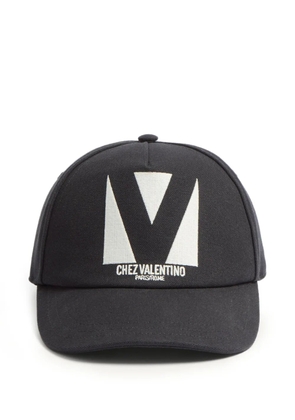 Valentino Garavani logo-embroidered baseball cap - Black
