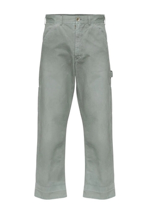 Maison Margiela textured straight-leg jeans - Grey