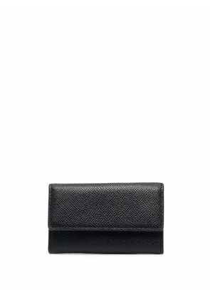 Maison Margiela four-stitch key chain wallet - Black