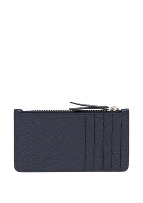 Maison Margiela leather cardholder - Blue