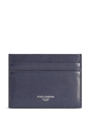 Dolce & Gabbana leather card holder - Blue