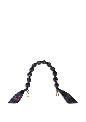 ETRO pailsey-print sphere bag chain - Blue