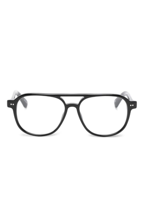 Jacquemus Altu pilot-frame glasses - Black