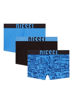 Diesel Damien-D-Pop logo-waistband boxer briefs - Blue