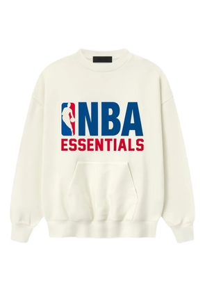 FEAR OF GOD ESSENTIALS chest pocket logo sweatshirt - Neutrals