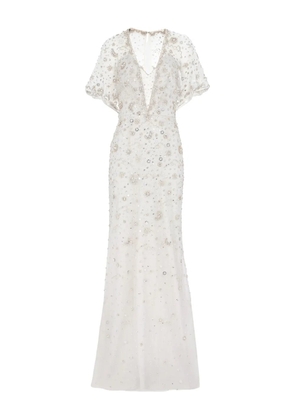 Jenny Packham Luna maxi dress - White