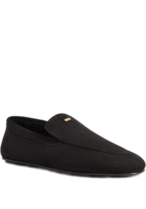 Giuseppe Zanotti Gz Driver suede leather loafers - Black