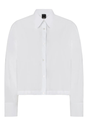 PINKO buttoned collar cotton shirt - White