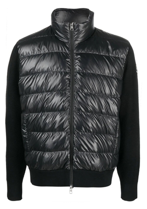 Moncler logo-patch padded jacket - 999 BLACK