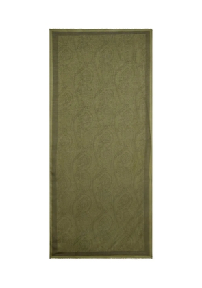 ETRO paisley-pattern scarf - Green