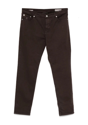Brunello Cucinelli cotton straight-leg jeans - Brown