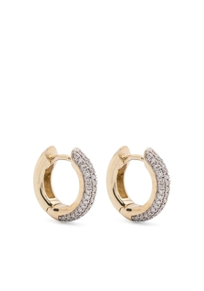 Otiumberg 9kt yellow gold Quotidian diamond earrings