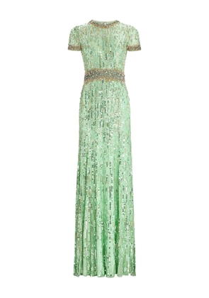 Jenny Packham Celeste maxi dress - Green