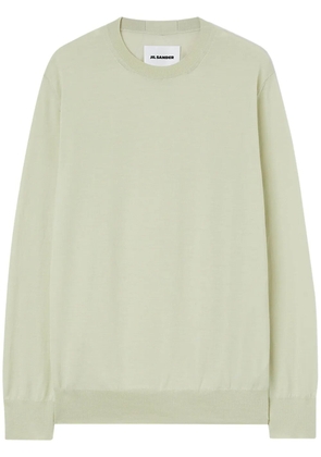 Jil Sander crew-neck wool jumper - Green