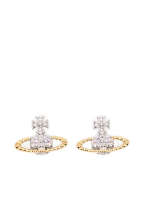 Vivienne Westwood Mayfair crystal earrings - Silver