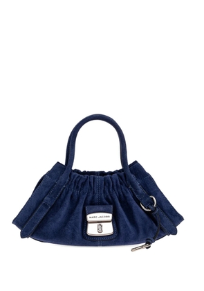 Marc Jacobs small Cristina ruched tote bag - Blue