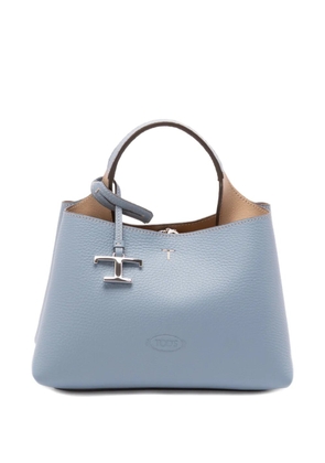Tod's 'T'-charm leather tote bag - Blue