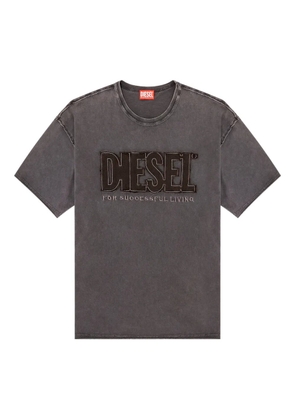 Diesel T-Rawboxt embroidery short-sleeve T-shirt - Grey