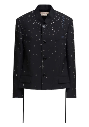 Marni bead-embellished jacket - Black