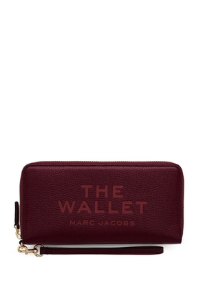 Marc Jacobs The Continental leather wallet - Red