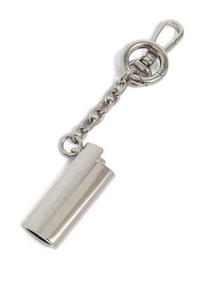 Maison Margiela Lighter case keyring - Silver
