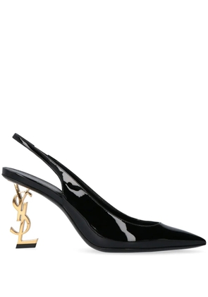 Saint Laurent Opyum 85mm slingback pumps - Black