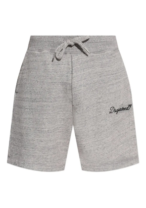 DSQUARED2 embroidered track shorts - Grey