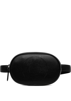 Karl Lagerfeld logo-detail belt bag - Black