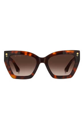 ETRO Colour Stripes sunglasses - Brown