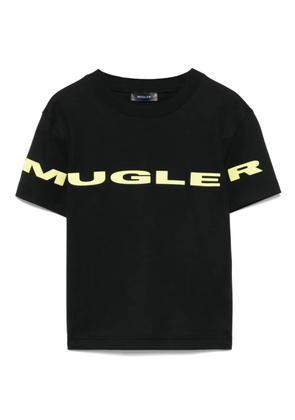 Mugler logo T-shirt - Black