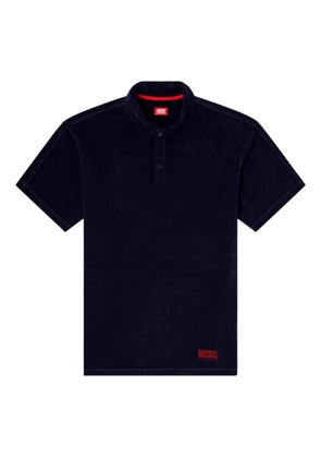 Diesel Joshua-D-Core embroidered-logo polo shirt - Blue