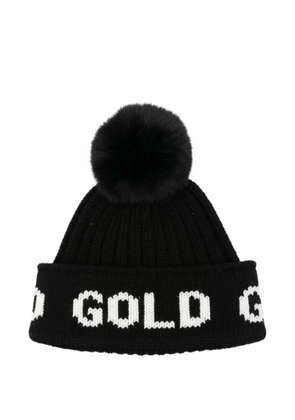 Goldbergh Hodd beanie hat - Black