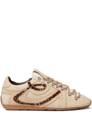 Claudie Pierlot leopard-print sneakers - Neutrals