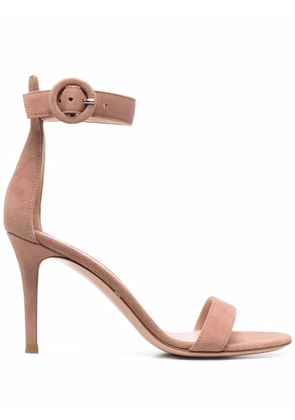 Gianvito Rossi Portofino 85mm sandals - Neutrals