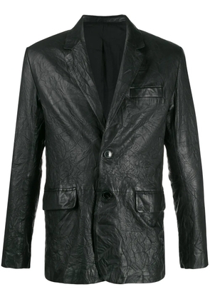 Zadig&Voltaire crinkle effect blazer - Black